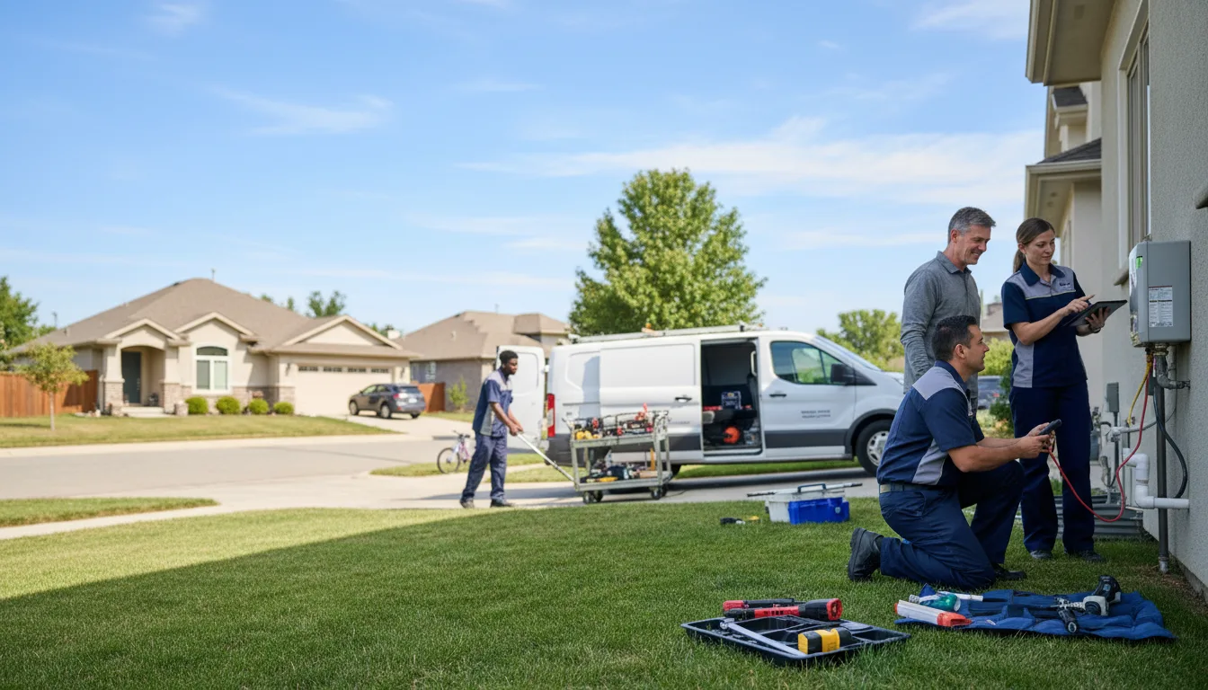 Tankless water heater service in Central, AK